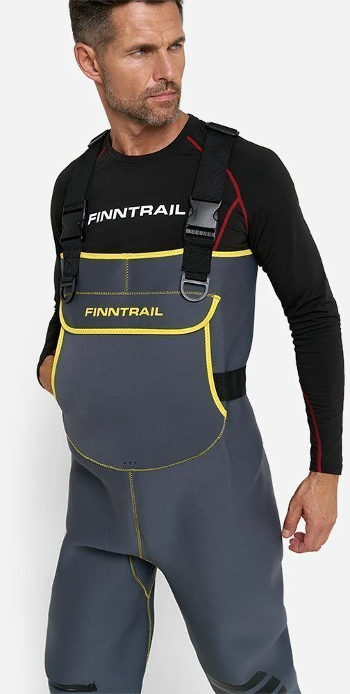 Bridkelnės Finntrail BLACKWATER DarkGrey 5291, Dydis: XL, Dydis avalynė: 44