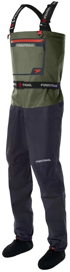 Bridkelnės Finntrail WADEMAN Khaki 1524, Dydis: S