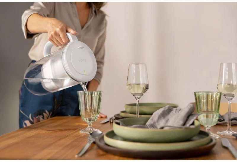 Brita Glass+1 Maxtra Pro PP filter jug (pilkas)