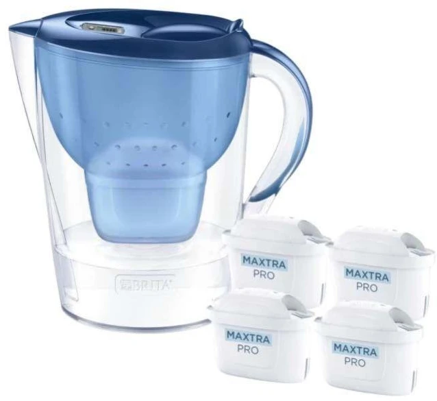 Brita Marella + 4 Maxtra Pro PP filter jug