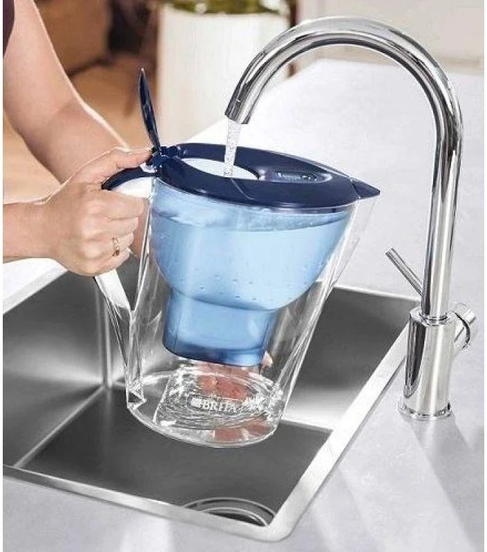 Vandens filtravimo ąsotis BRITA Marella Cool Graphite, 2,4 l + 1 vandens filtravimo filtras