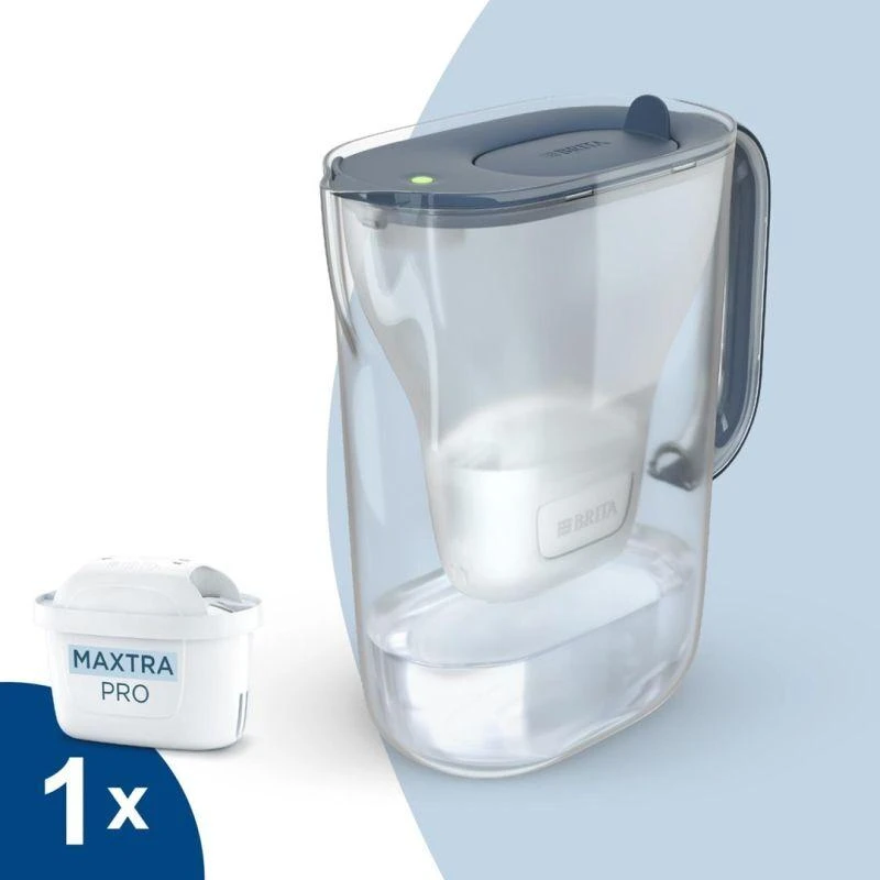 Vandens filtras Brita, 2.4 l, mėlyna +DOVANA Brita gertuvė