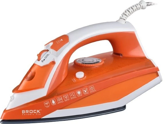 Brock BSI 5503 OR garų lygintuvas, 2600 W, oranžinis
