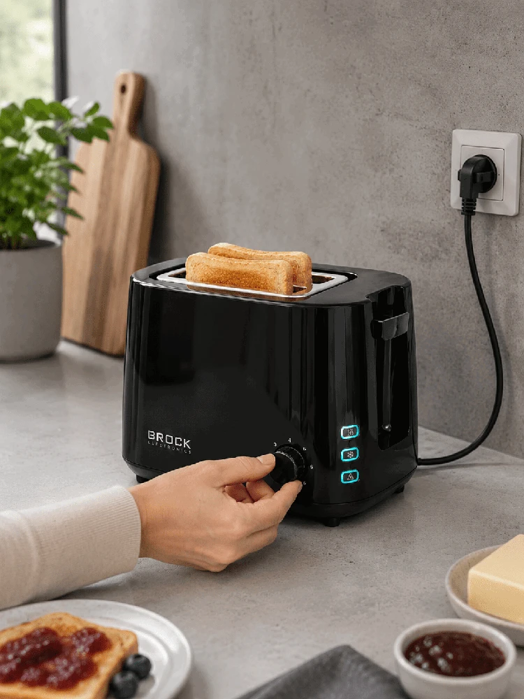 Brock BT 1005 BK skrudintuvas 800 W, juodas