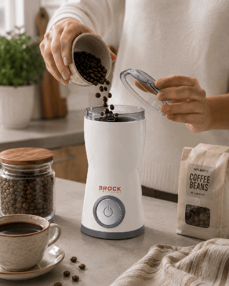 Brock ECP 105 elektrinis turkiškos kavos aparatas, juodas / plieno