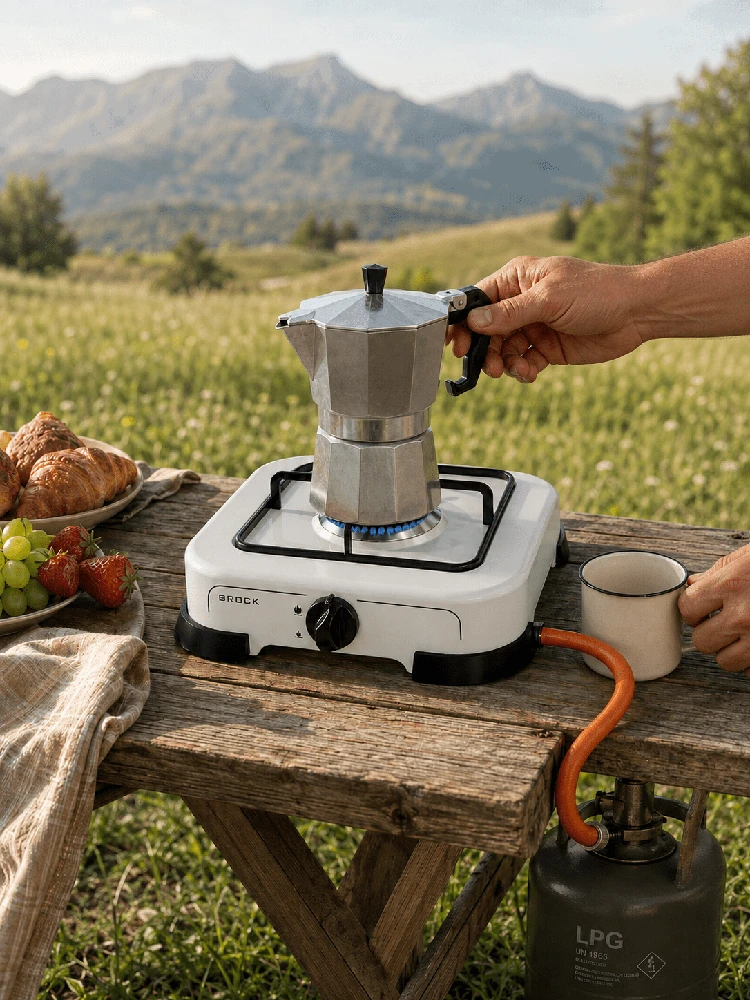 Mini viryklė Brock GS 001 W
