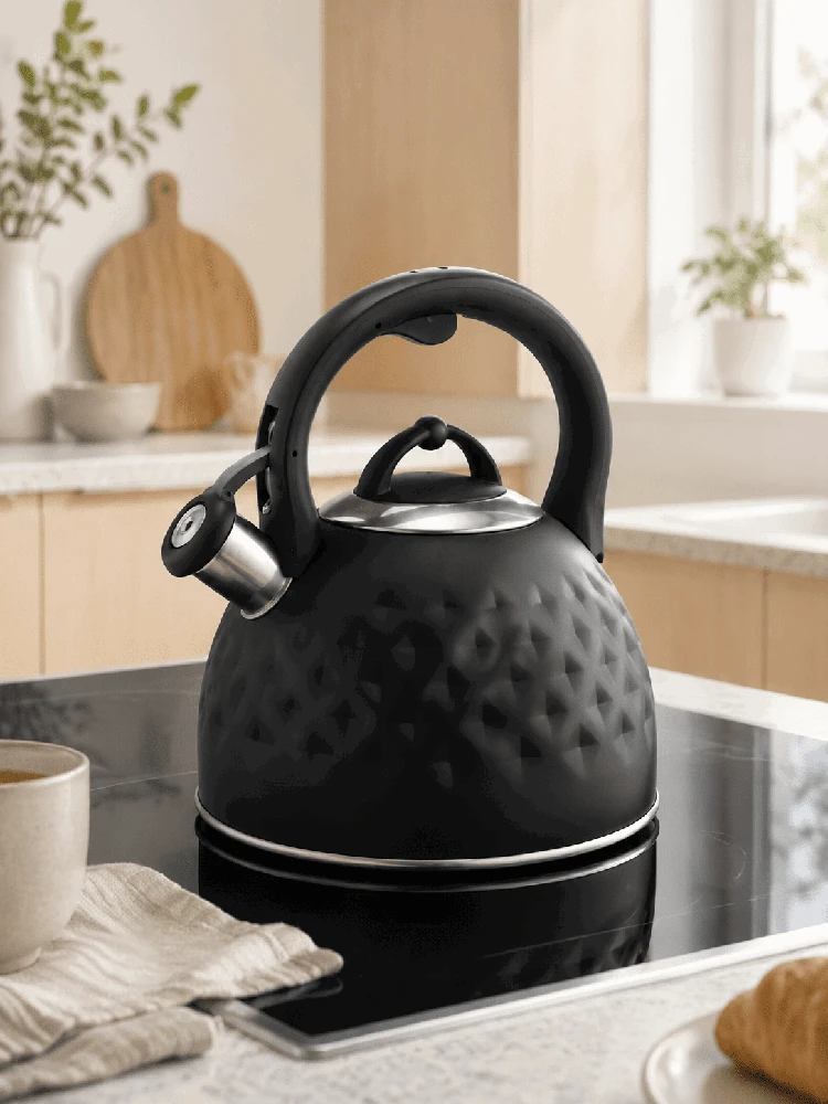 Brock La Cuisinette MWK 002 BK virdulys, 2,7 l, juodas / plienas