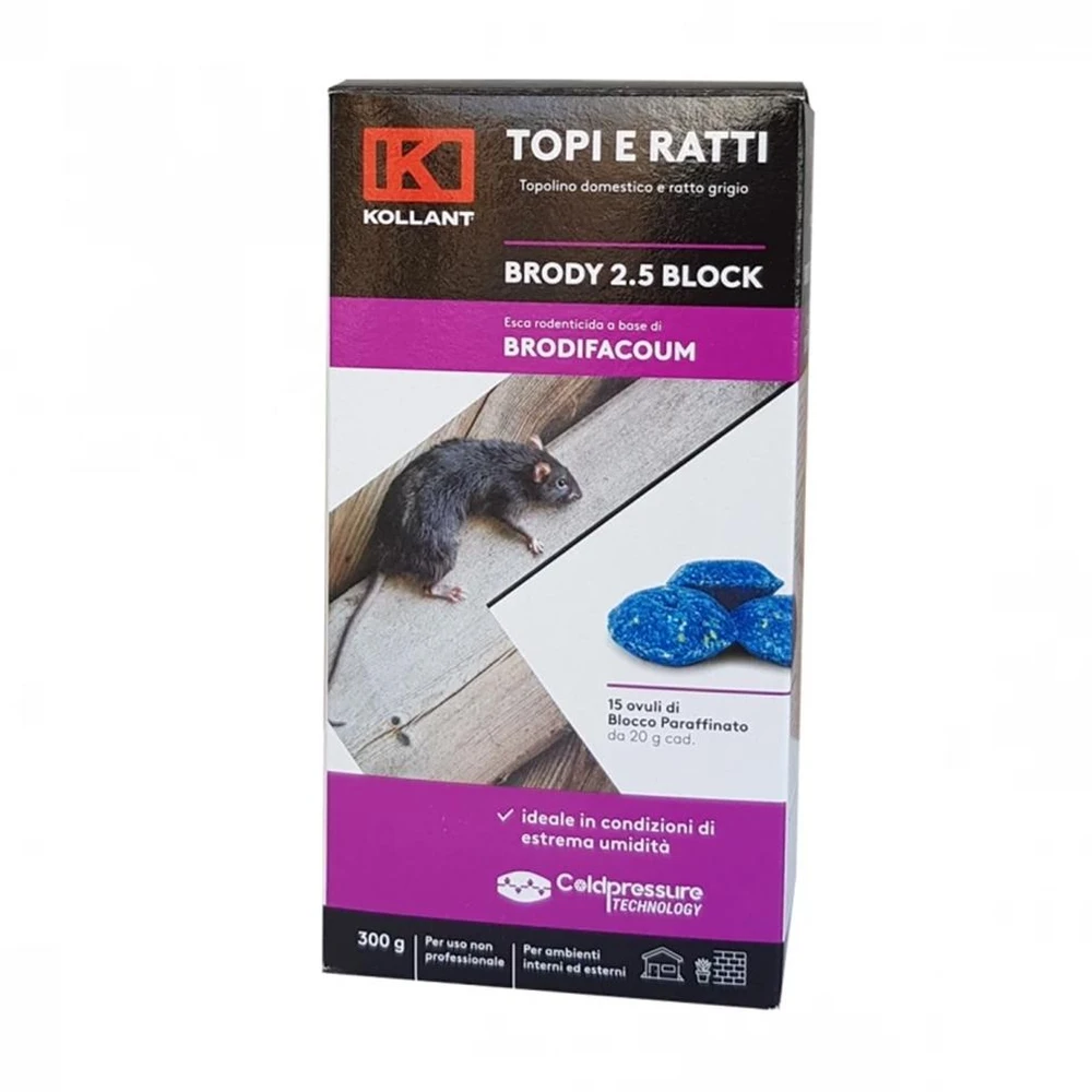 Mkds Vaškinis blokelis graužikams BRODY BLOCK, 300g