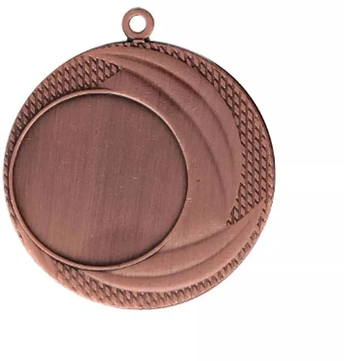 Bronzinis medalis bendras su vieta emblemai 25 mm plienas