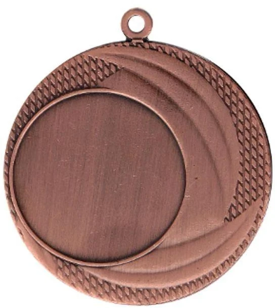 Bronzinis medalis bendras su vieta emblemai 25 mm plienas