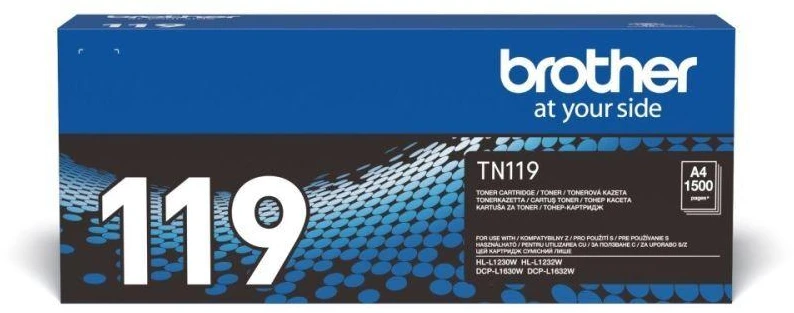 Brother TN119=TN-119 tonerio kasetė 1 vnt. Originali Juoda