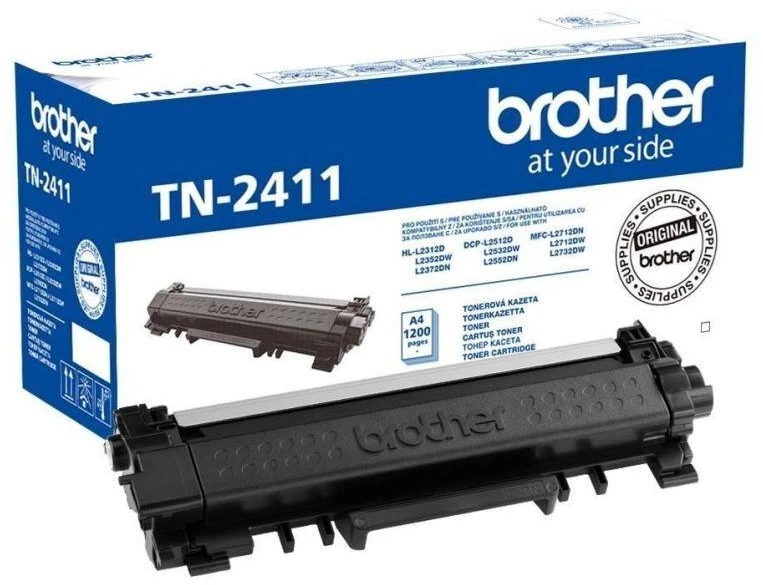 Toneris Brother TN2411 (original TN-2411, 1200 pages, juodas)