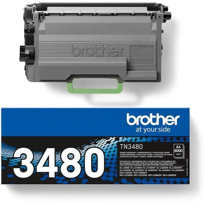 BROTHER TN-3480 TONERIS Juodas 8000P