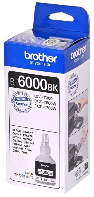 Brother BT6000BK | Ink Cartridge | Juodas