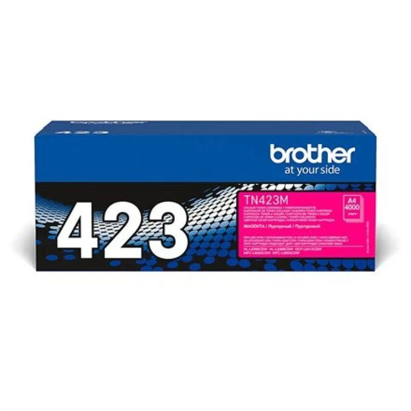 BROTHER TN-423M didelės išeigos rausvas toneris, 4000 psl.