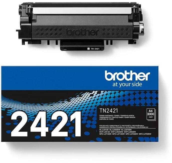 Toneris Brother TN2421 (original TN-2421, 3000 pages, juodas)