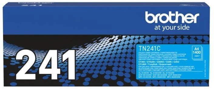 BROTHER TN-241C TONERIS CYAN 1400P