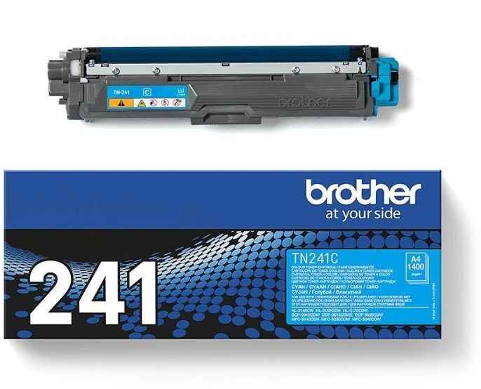 BROTHER TN-241C TONERIS CYAN 1400P