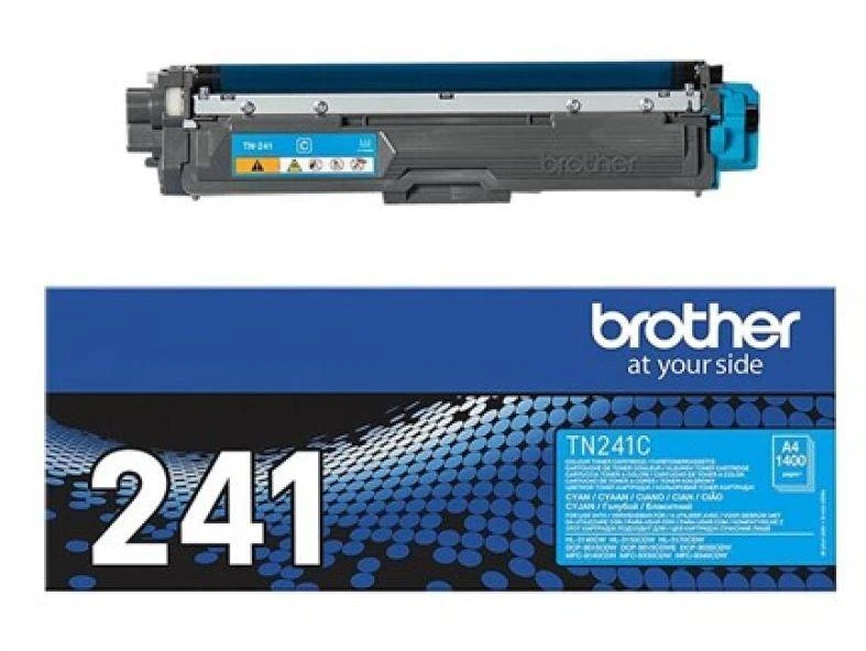 BROTHER TN-241C TONERIS CYAN 1400P
