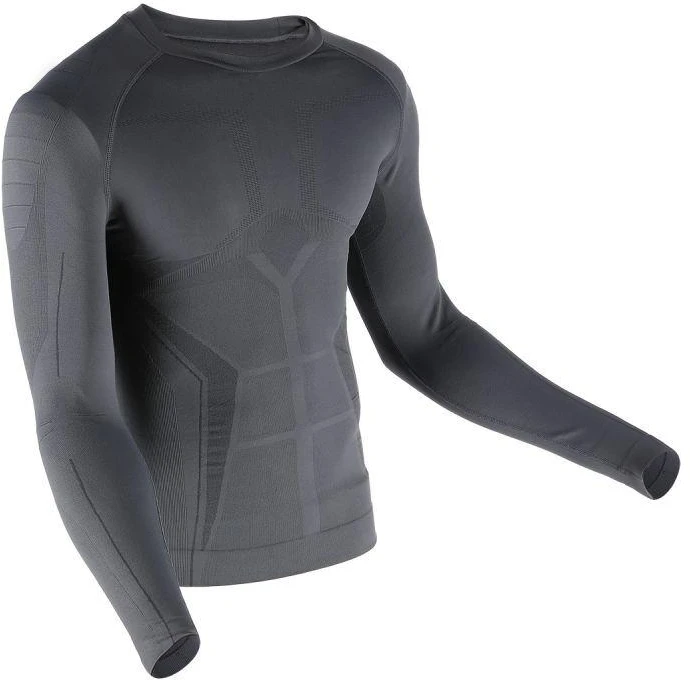 BTK0060 Vyriški pilki termoaktyvūs marškinėliai RAGNAR 2XL/3XL NILS