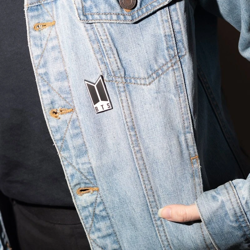 ERIK BTS metalinis segtukas su logotipu