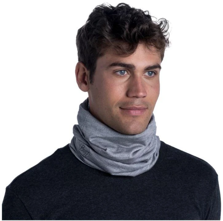 Kaklo Mova - Buff Lengvas Merino Vilnos Multifunkcinis Pilkas