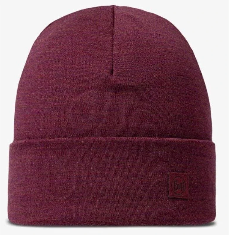 Skrybėlė - Buff Midweight Merino Wool 250 g/m² Unisex Raudona