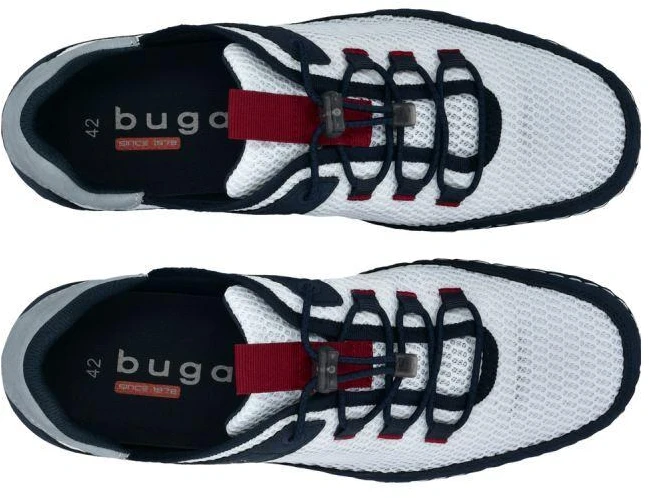 Bugatti vyriški sportiniai bateliai 325AFF126950-2041 balti/tamsiai mėlyni