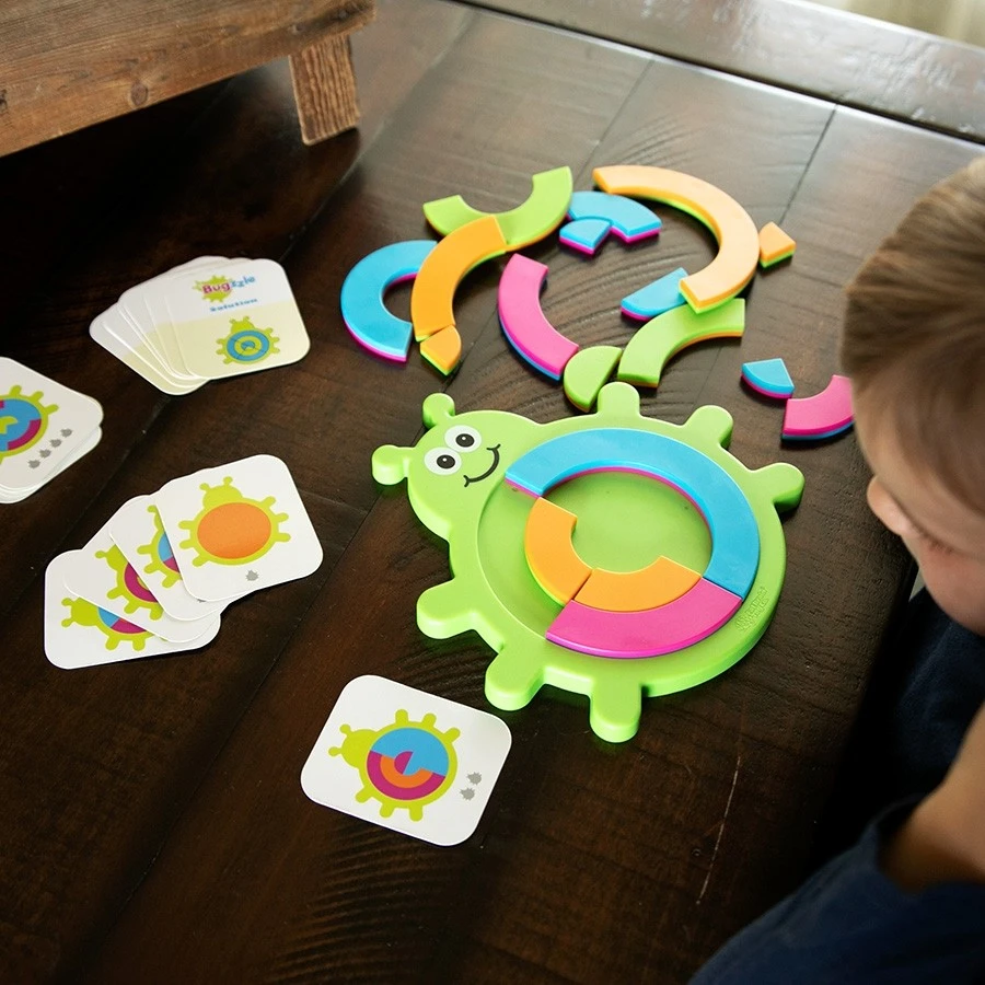 Fat Brain Toys Bugzzle ankstyvasis galvosūkis