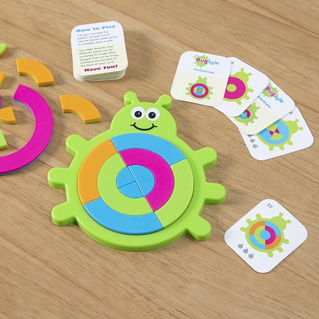 Fat Brain Toys Bugzzle ankstyvasis galvosūkis
