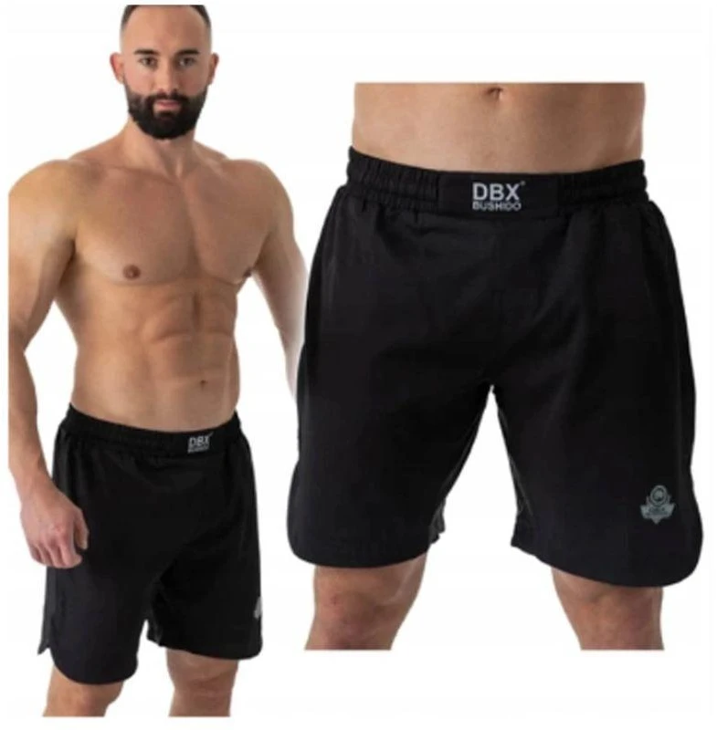 Bushido Juodi MMA treniruočių šortai S