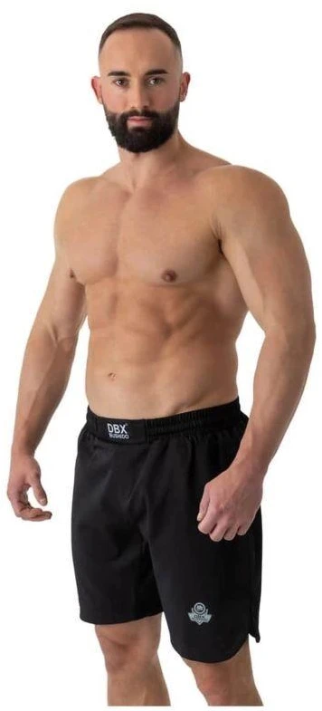 Bushido Juodi MMA treniruočių šortai S
