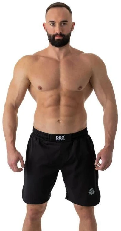 Bushido Juodi MMA treniruočių šortai S