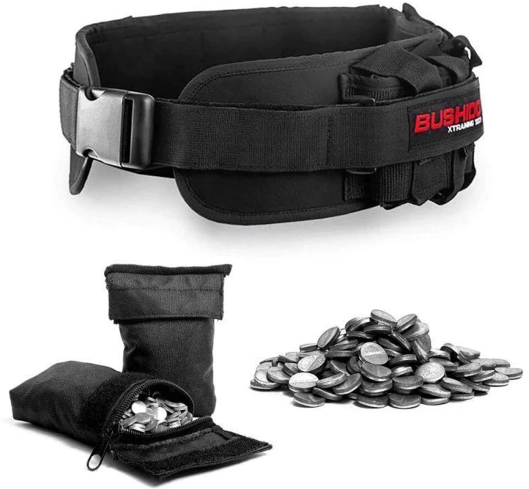 BUSHIDO reguliuojamas svorio diržas 1-10 kg