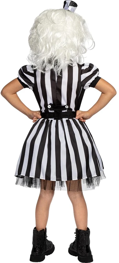 Bytldžiuso (Beetlejuice) kostiumas mergaitėms - „Vabalų sultys“ (Beetlejuice)