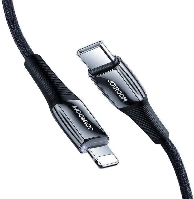 Joyroom S-1224K2 USB-C / Lightning PD kabelis 20W 2.4A 1.2m – raudonos spalvos
