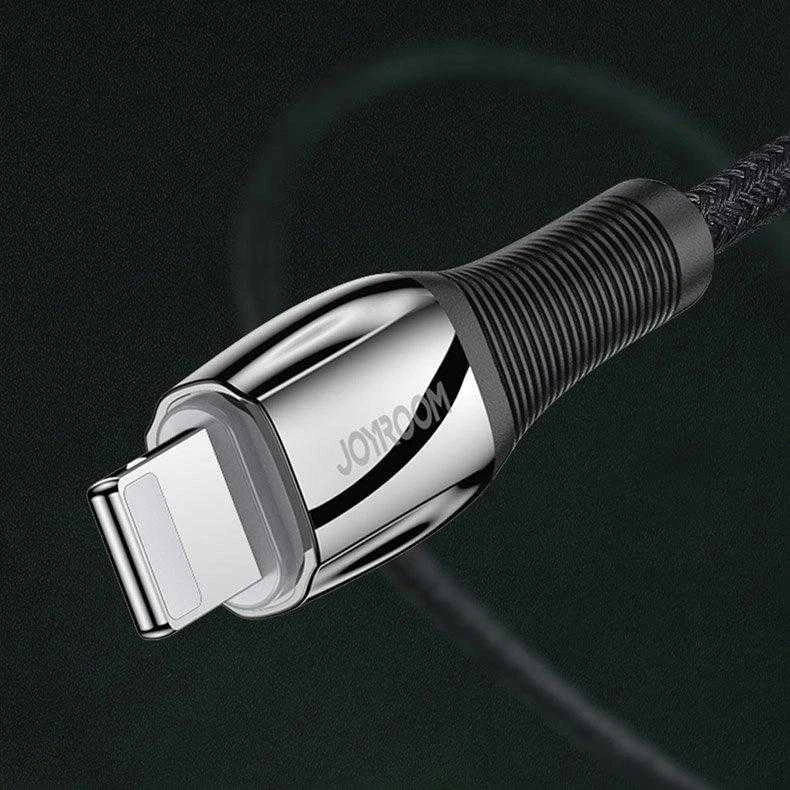 Joyroom S-1224K2 USB-C / Lightning PD kabelis 20W 2.4A 1.2m – raudonos spalvos