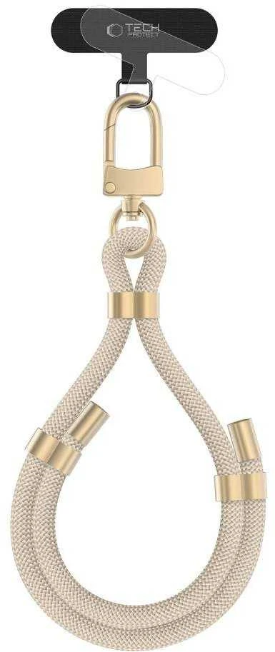 Tech-Protect C4S ROPE WRIST STRAP aukso spalvos