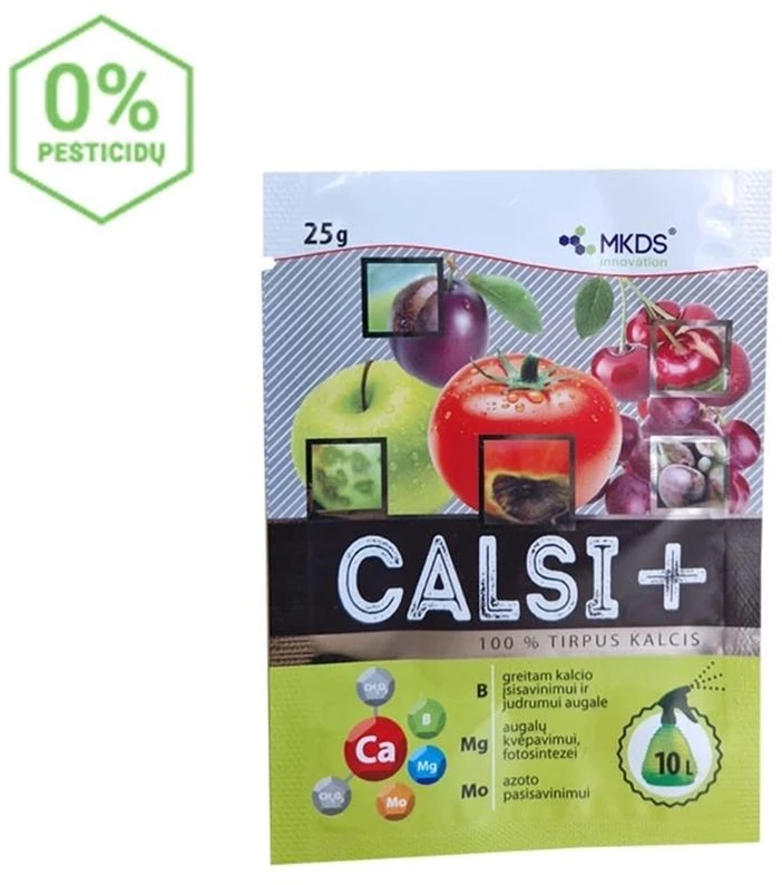 CALSI+ kalcio trąša su mikroelementais B, Mg, Mo, 25 g
