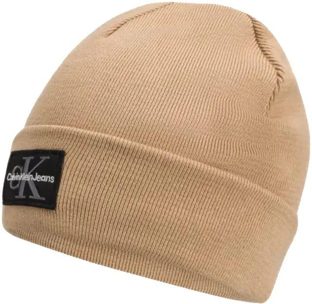 Calvin Klein CK Kepurė su logotipu smėlio spalvos - LZ04D8080G-PF2