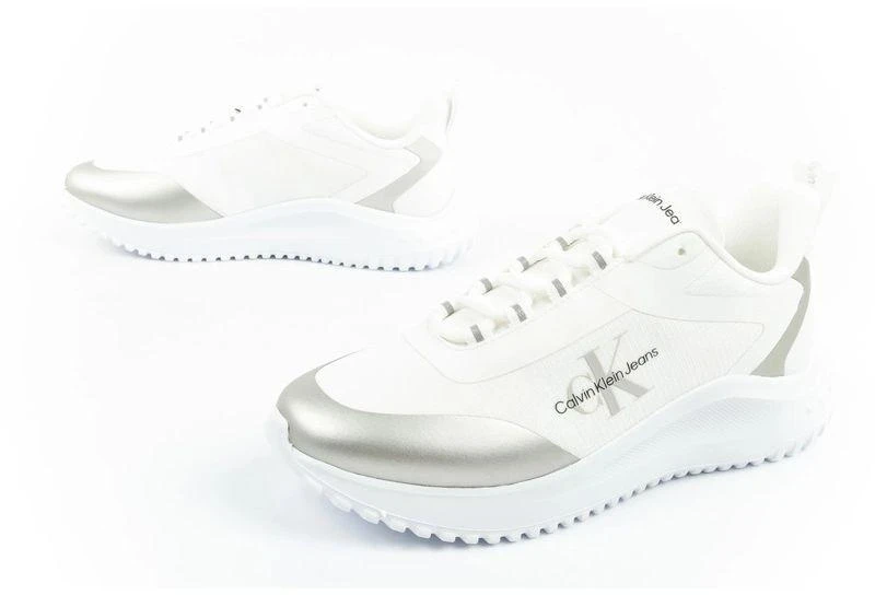 Calvin Klein Eva Runner moteriški sportiniai bateliai balti stilingi