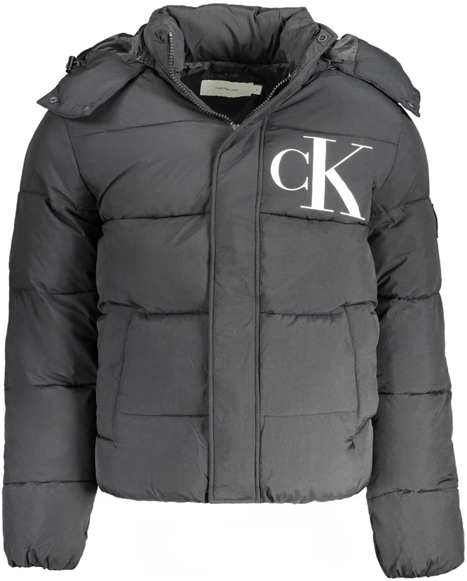 CALVIN KLEIN Juoda KURTKA MĘSKA