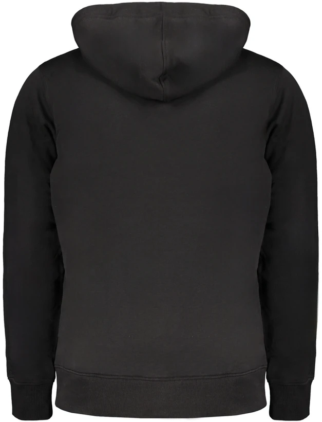 CALVIN KLEIN MĘSKA BLUZA BEZ ZAMKU, Juoda
