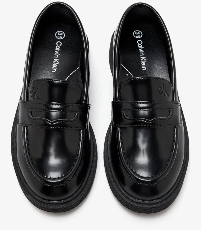 Calvin Klein mokasinai, žemo kirpimo bateliai, V3X4-83181-1453999, JUODA