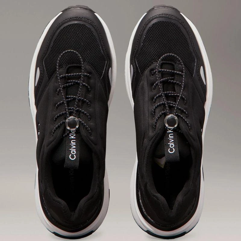 Calvin Klein moteriški žemo kirpimo suvarstomi sportbačiai V3X9-83010-1464999 JUODI