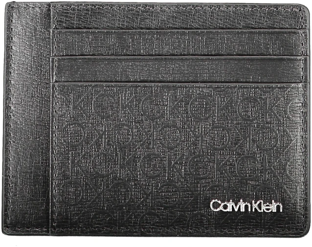 CALVIN KLEIN PORTFEL MĘSKI JUODA