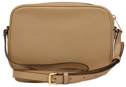 Camelowa skórzana listonoszka Michael Kors 35R6GTVC7L