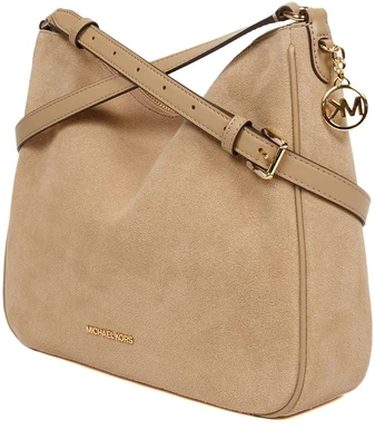 Camelowa skórzana torebka listonoszka Michael Kors 35S6G5ZM2S