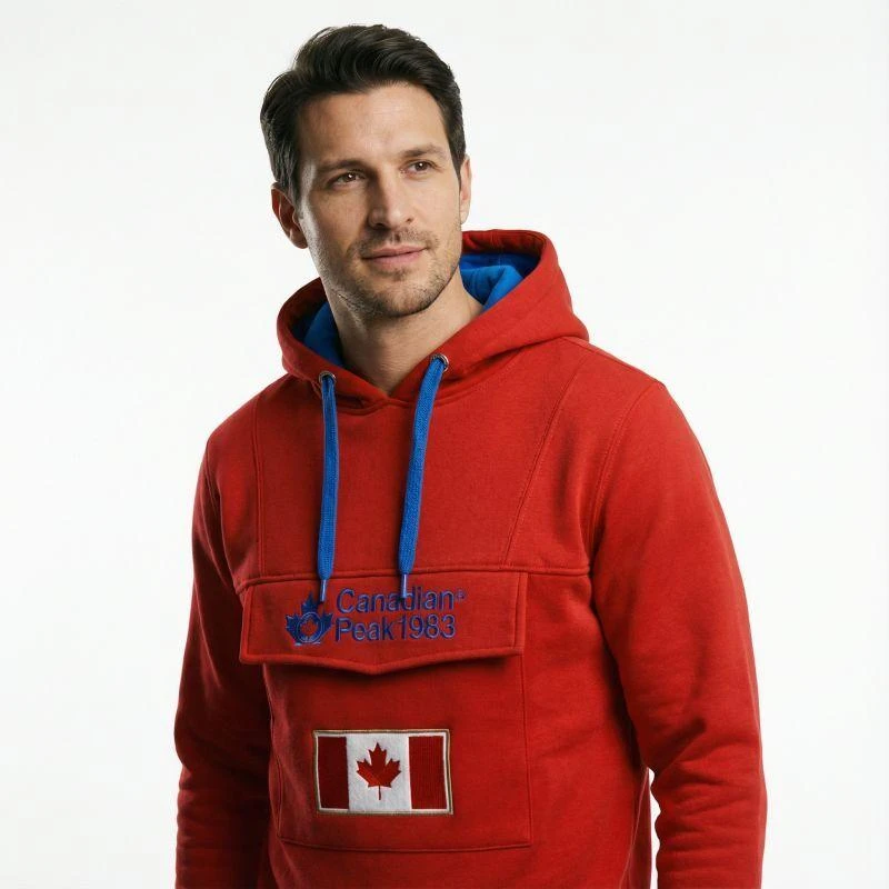 Canadian Peak GADREAK RAUDONA-MĖLYNA RM VYRIŠKAS 054 bliuzonas (RBMWW6300H/CP-ROUGE)