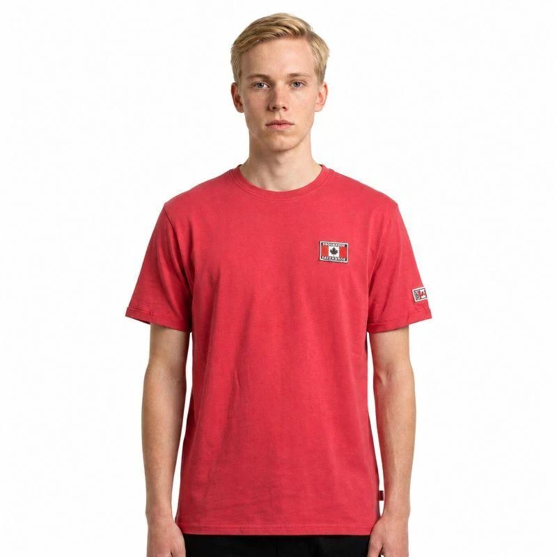 Canadian Peak JALTIMOREAK RAUDONI VYRIŠKI 254 marškinėliai (RBMSZ1238H/CP-ROUGE)